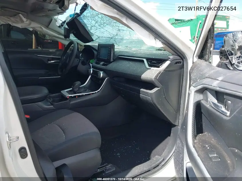 2019 TOYOTA RAV 4 VIN 2T3W1RFV6KC027654 — фото 5