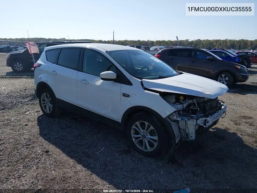 FORD ESCAPE 2019, VIN 1FMCU0GDXKUC35555