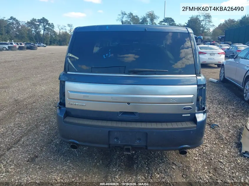 2019 FORD FLEX VIN 2FMHK6DT4KBA26490 — фото 16