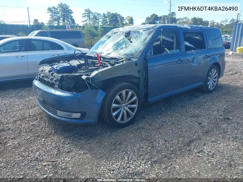 2019 FORD FLEX VIN 2FMHK6DT4KBA26490 — фото 2