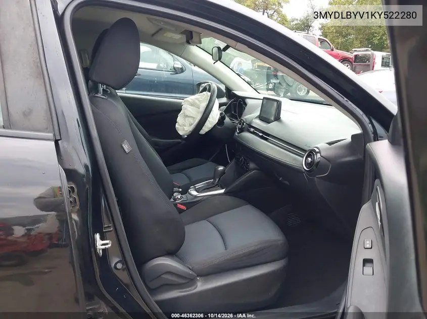 2019 TOYOTA YARIS VIN 3MYDLBYV1KY522280 — фото 5