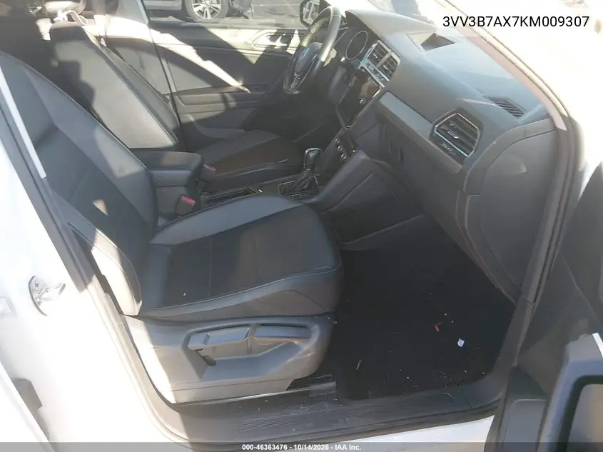 2019 VOLKSWAGEN TIGUAN VIN 3VV3B7AX7KM009307 — фото 5