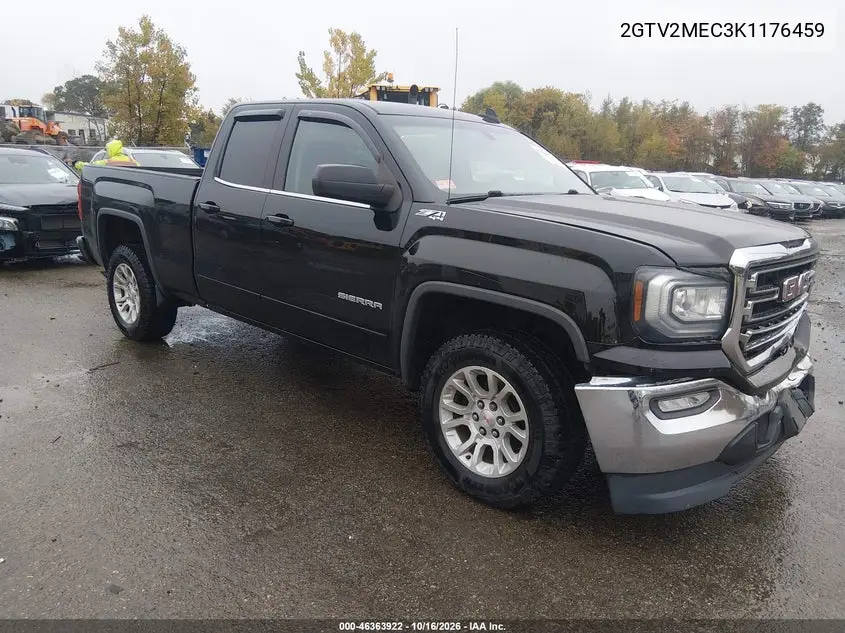 GMC SIERRA 2019, VIN 2GTV2MEC3K1176459
