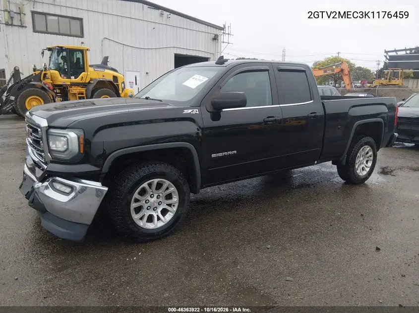 2019 GMC SIERRA VIN 2GTV2MEC3K1176459 — фото 2