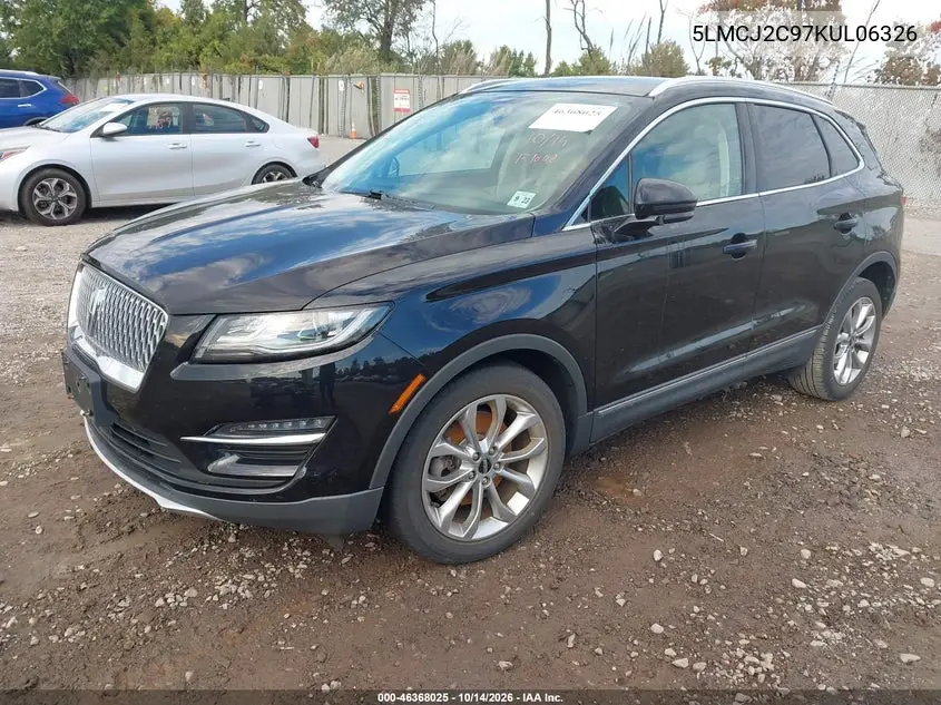 2019 LINCOLN MKC VIN 5LMCJ2C97KUL06326 — фото 2