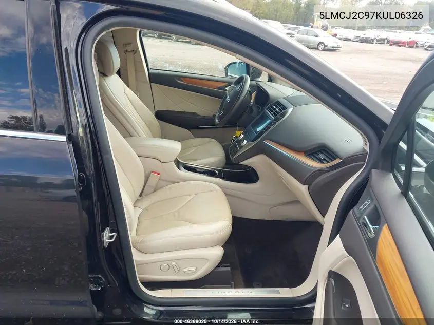 2019 LINCOLN MKC VIN 5LMCJ2C97KUL06326 — фото 5