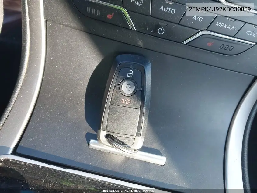 2019 FORD EDGE VIN 2FMPK4J92KBC30889 — фото 11