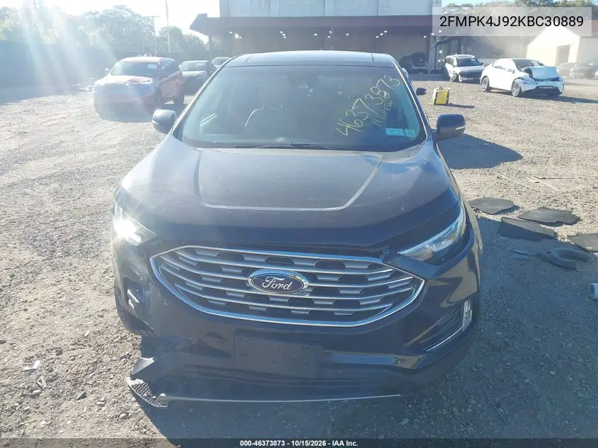 2019 FORD EDGE VIN 2FMPK4J92KBC30889 — фото 12