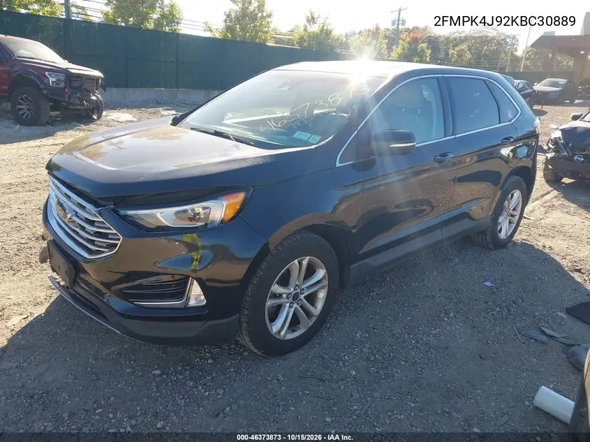2019 FORD EDGE VIN 2FMPK4J92KBC30889 — фото 3