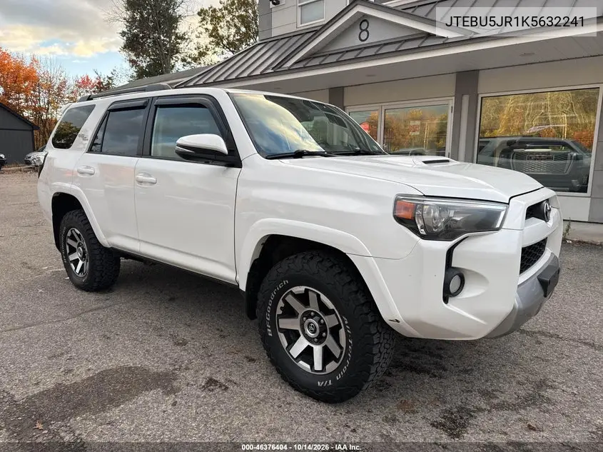 TOYOTA 4RUNNER 2019, VIN JTEBU5JR1K5632241