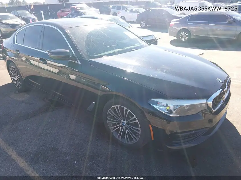 BMW 5ER 2019, VIN WBAJA5C55KWW18725