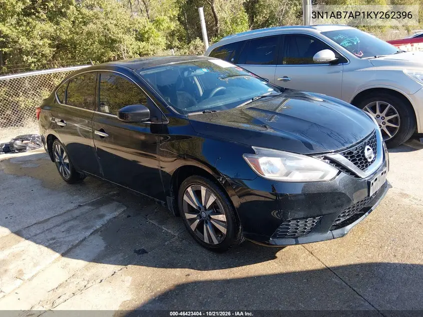 NISSAN SENTRA 2019, VIN 3N1AB7AP1KY262396