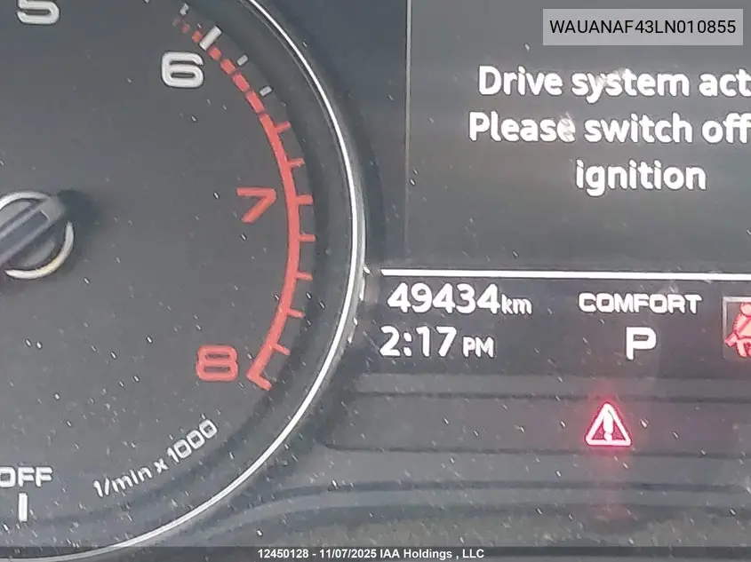 2020 AUDI A4 VIN WAUANAF43LN010855 — фото 15