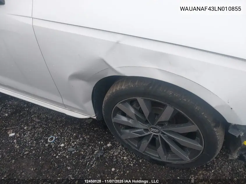 2020 AUDI A4 VIN WAUANAF43LN010855 — фото 17