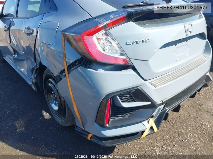 2020 HONDA CIVIC VIN SHHFK7H41LU301577 — фото 17