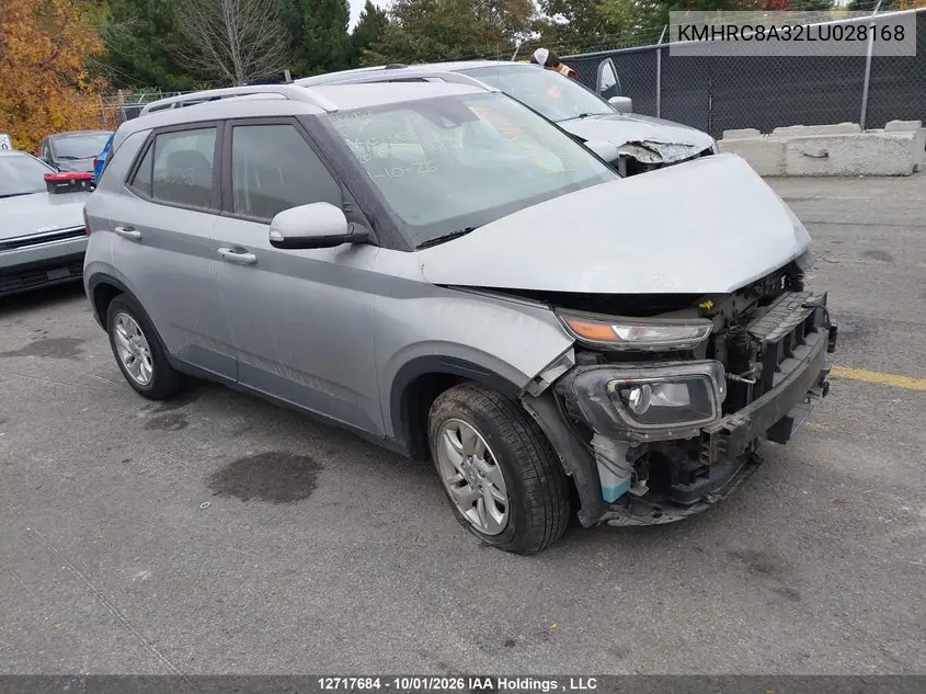 HYUNDAI VENUE 2020, VIN KMHRC8A32LU028168