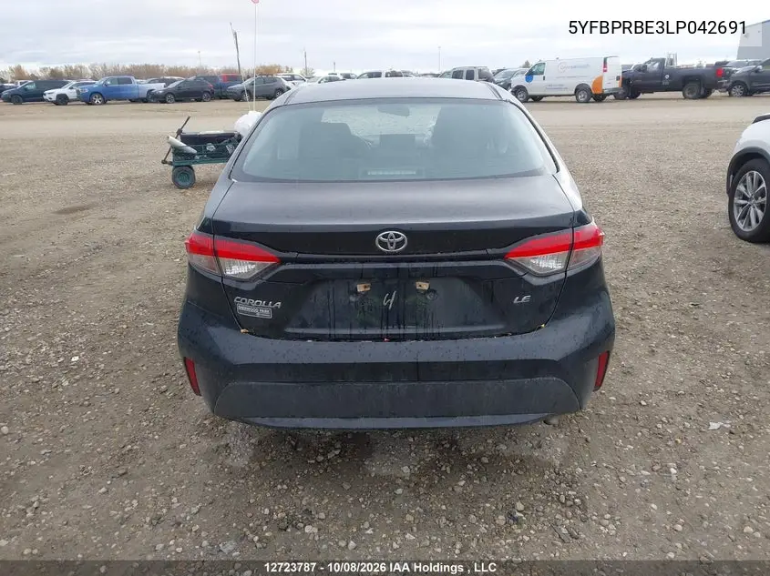 2020 TOYOTA COROLLA VIN 5YFBPRBE3LP042691 — фото 16