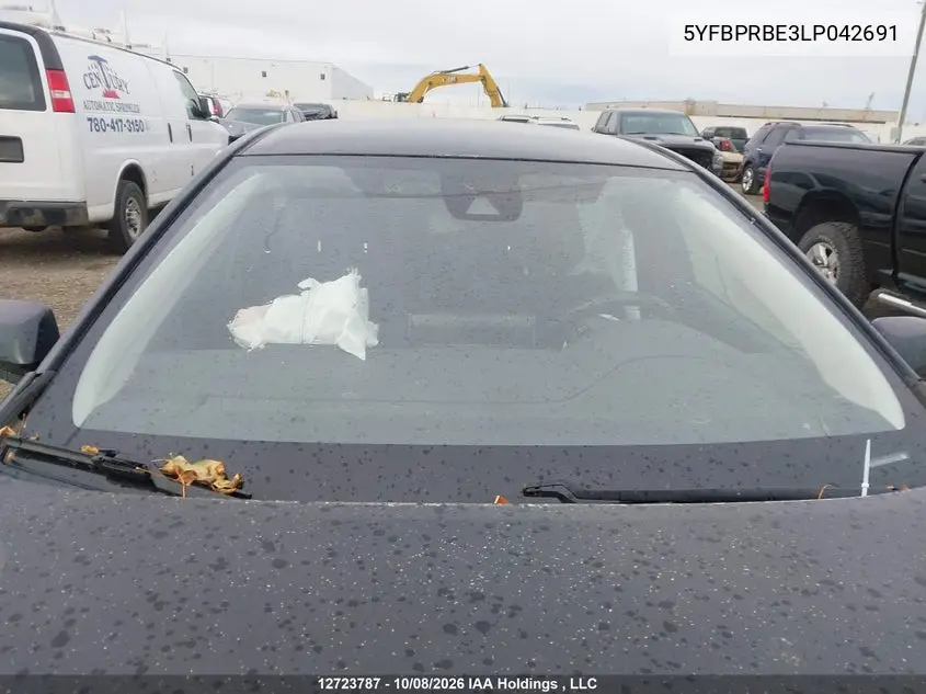 2020 TOYOTA COROLLA VIN 5YFBPRBE3LP042691 — фото 17