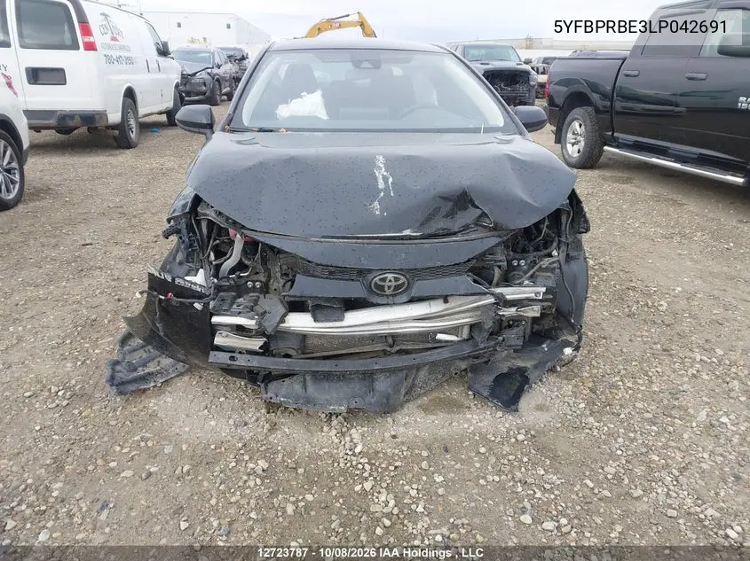 2020 TOYOTA COROLLA VIN 5YFBPRBE3LP042691 — фото 6
