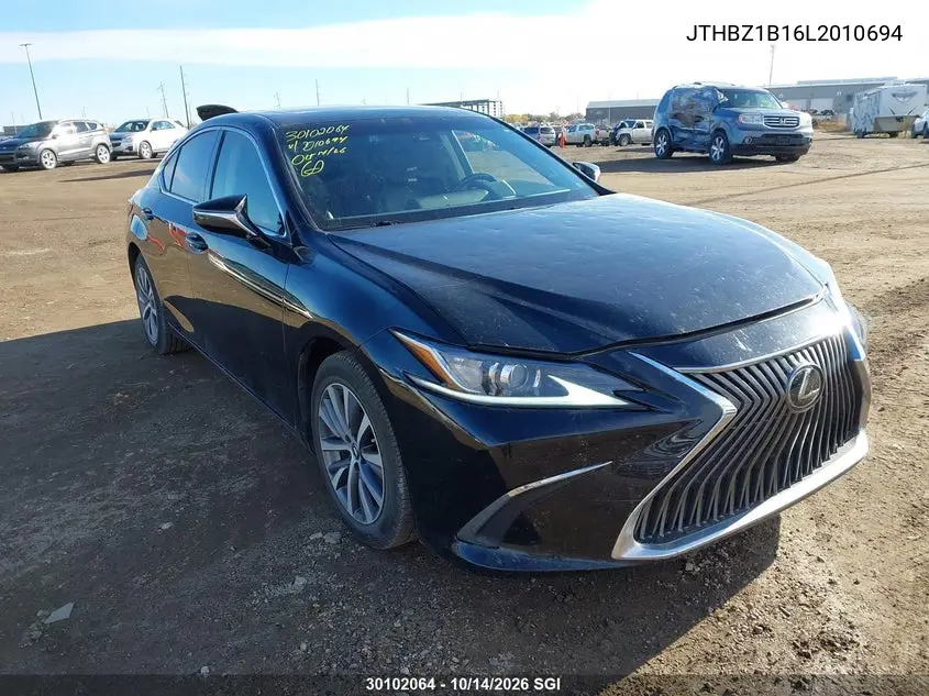 LEXUS ES 2020, VIN JTHBZ1B16L2010694