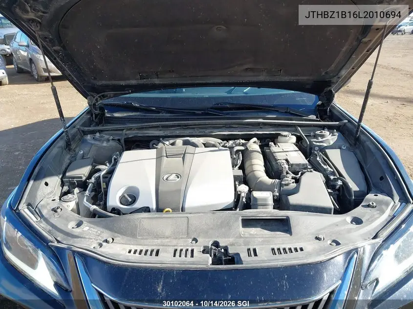 2020 LEXUS ES VIN JTHBZ1B16L2010694 — фото 10