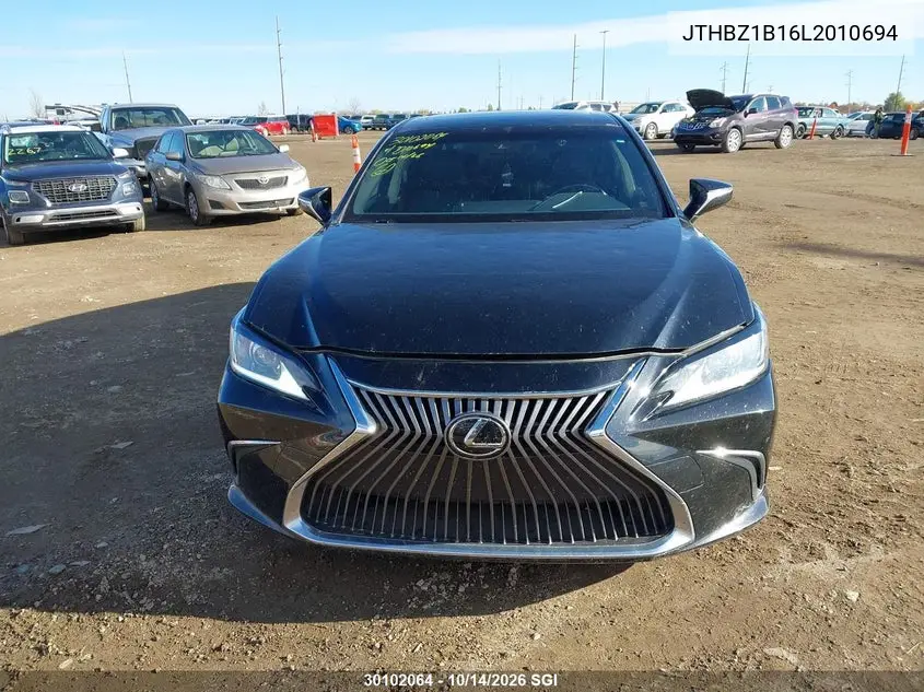2020 LEXUS ES VIN JTHBZ1B16L2010694 — фото 13