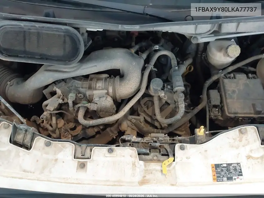 2020 FORD TRANSIT VIN 1FBAX9Y80LKA77737 — фото 10