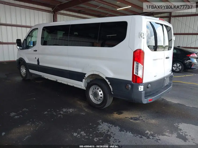 2020 FORD TRANSIT VIN 1FBAX9Y80LKA77737 — фото 3