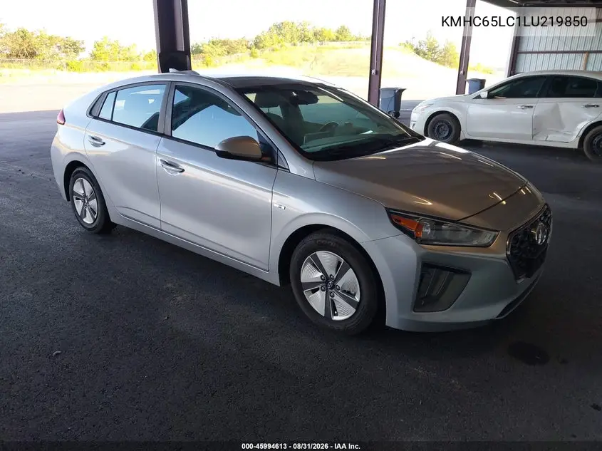 HYUNDAI IONIQ 2020, VIN KMHC65LC1LU219850