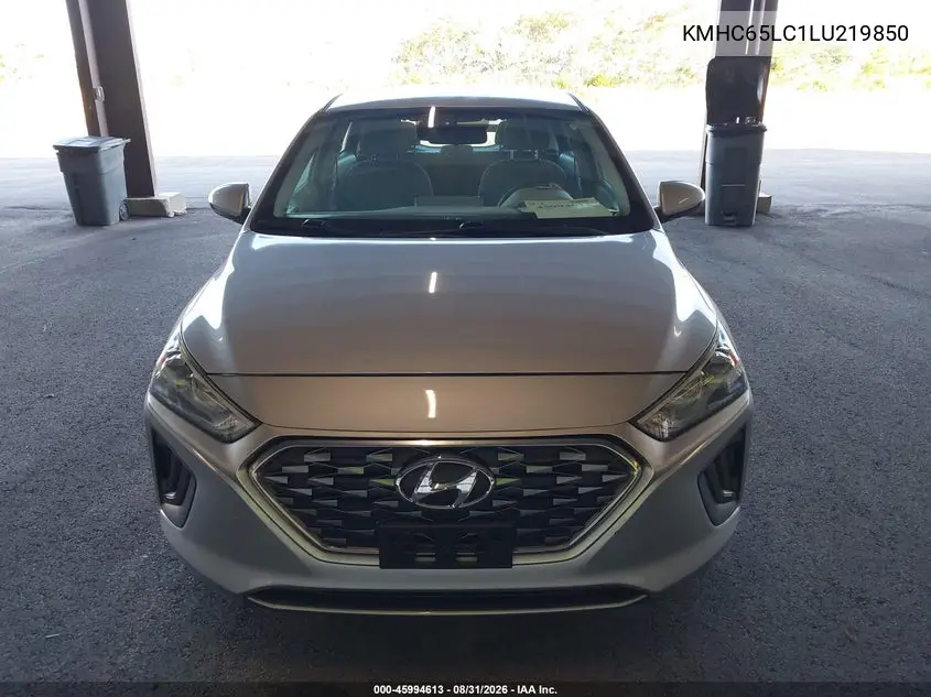2020 HYUNDAI IONIQ VIN KMHC65LC1LU219850 — фото 17