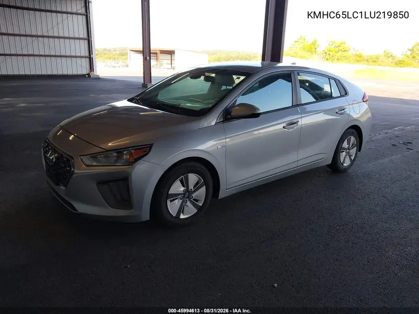 2020 HYUNDAI IONIQ VIN KMHC65LC1LU219850 — фото 2