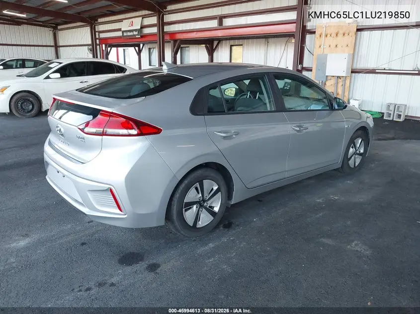 2020 HYUNDAI IONIQ VIN KMHC65LC1LU219850 — фото 4