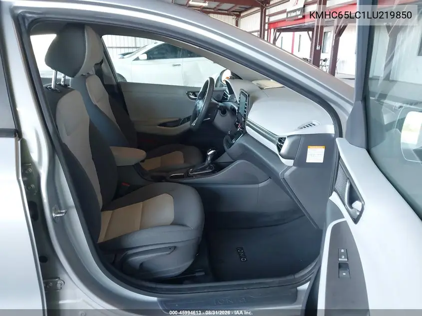 2020 HYUNDAI IONIQ VIN KMHC65LC1LU219850 — фото 5