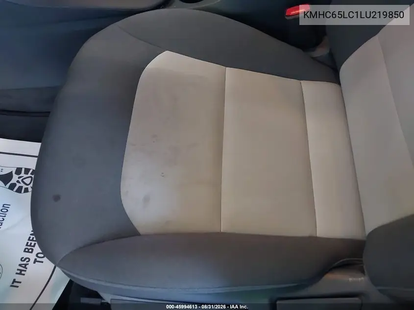 2020 HYUNDAI IONIQ VIN KMHC65LC1LU219850 — фото 6