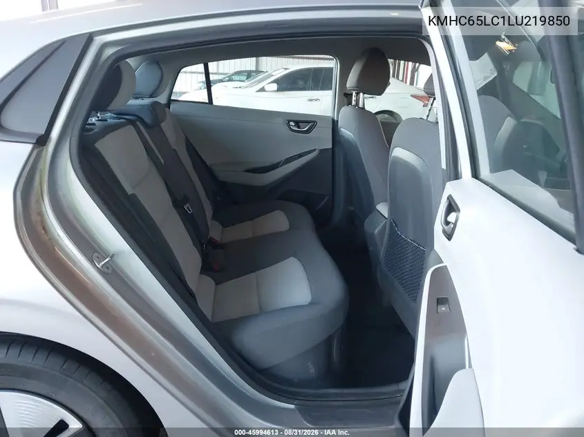 2020 HYUNDAI IONIQ VIN KMHC65LC1LU219850 — фото 8