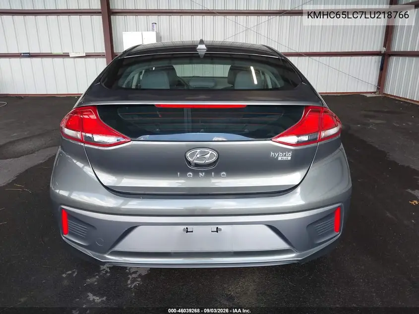 2020 HYUNDAI IONIQ VIN KMHC65LC7LU218766 — фото 22