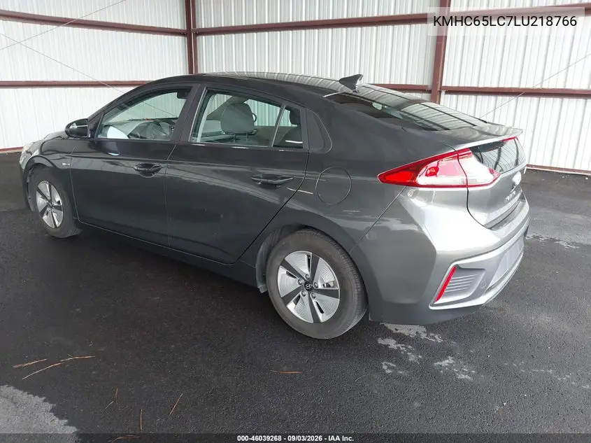 2020 HYUNDAI IONIQ VIN KMHC65LC7LU218766 — фото 3