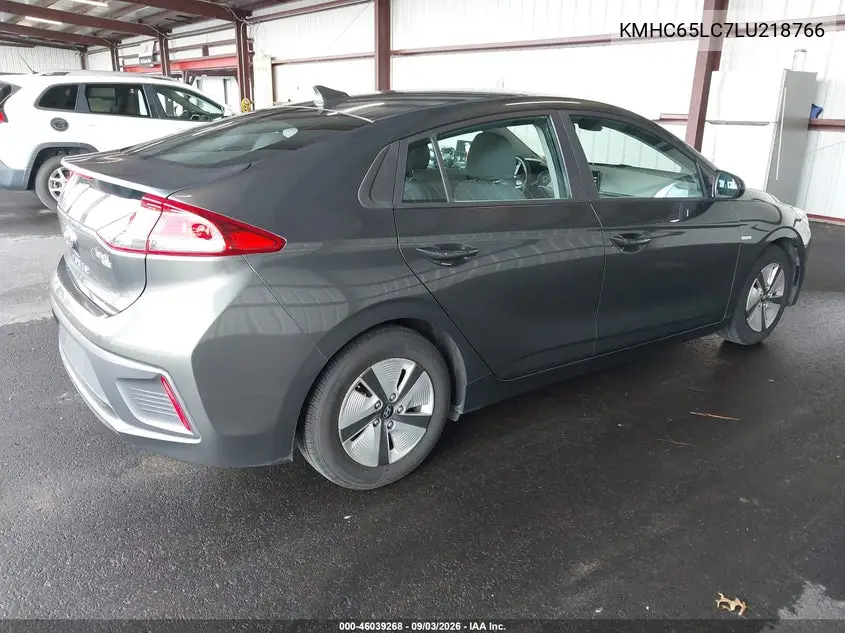 2020 HYUNDAI IONIQ VIN KMHC65LC7LU218766 — фото 4