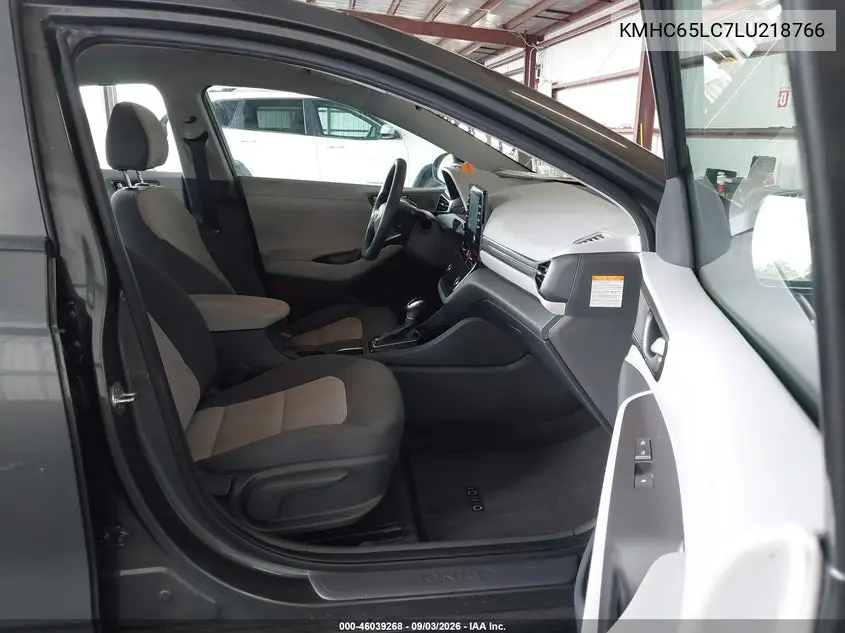 2020 HYUNDAI IONIQ VIN KMHC65LC7LU218766 — фото 5