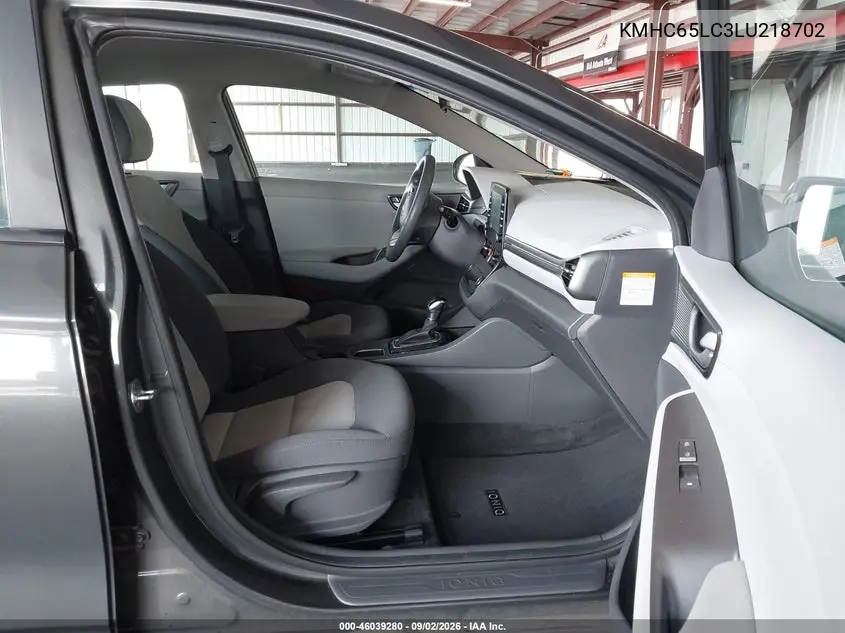 2020 HYUNDAI IONIQ VIN KMHC65LC3LU218702 — фото 5