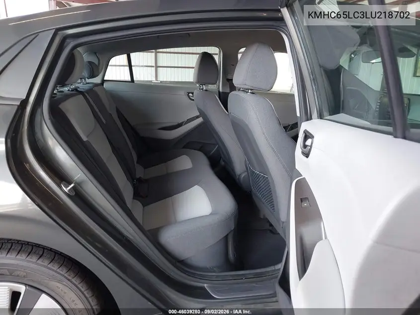 2020 HYUNDAI IONIQ VIN KMHC65LC3LU218702 — фото 8