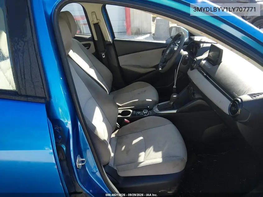 2020 TOYOTA YARIS VIN 3MYDLBYV1LY707771 — фото 5