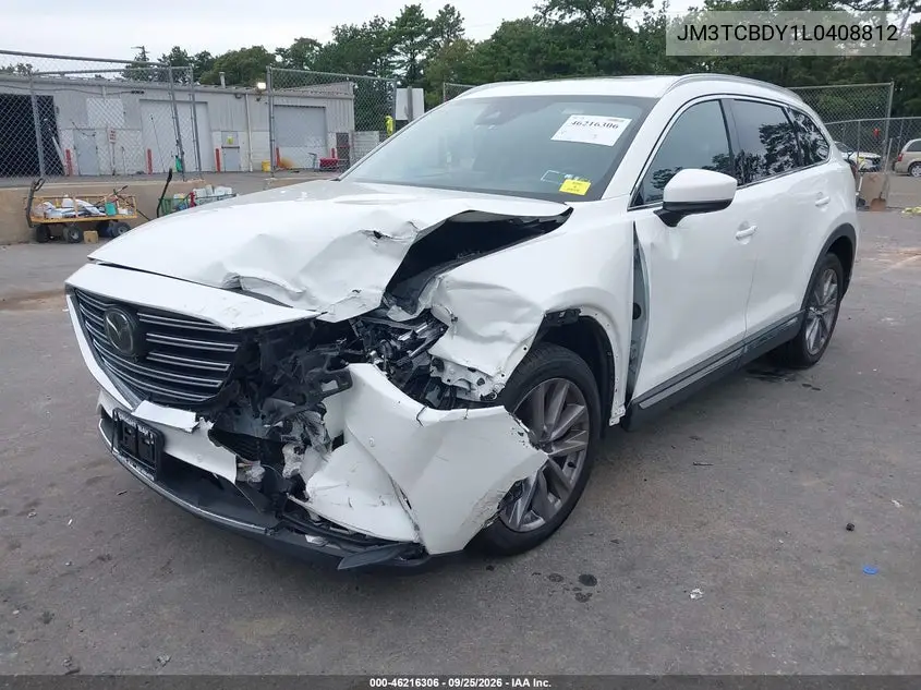2020 MAZDA CX-9 VIN JM3TCBDY1L0408812 — фото 2