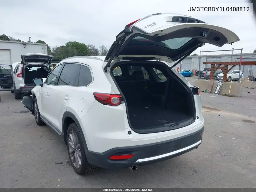 2020 MAZDA CX-9 VIN JM3TCBDY1L0408812 — фото 3