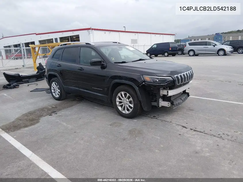 JEEP CHEROKEE 2020, VIN 1C4PJLCB2LD542188
