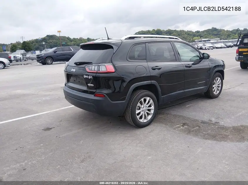 2020 JEEP CHEROKEE VIN 1C4PJLCB2LD542188 — фото 4