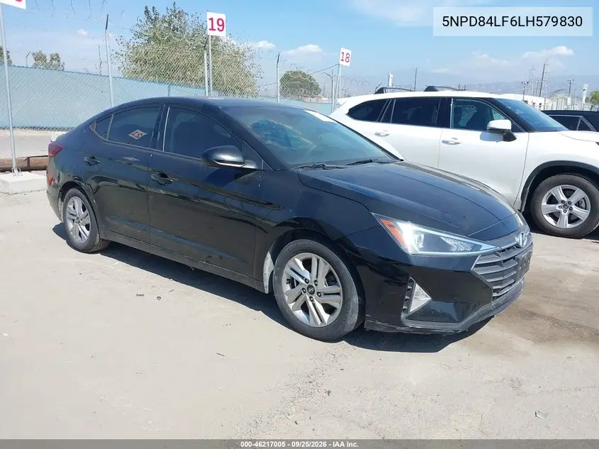 HYUNDAI ELANTRA 2020, VIN 5NPD84LF6LH579830