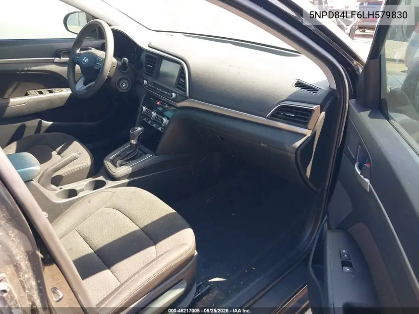 2020 HYUNDAI ELANTRA VIN 5NPD84LF6LH579830 — фото 5