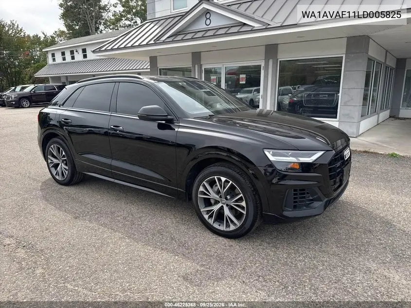 AUDI Q8 2020, VIN WA1AVAF11LD005825