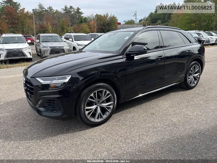 2020 AUDI Q8 VIN WA1AVAF11LD005825 — фото 2